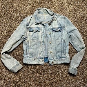 Free People Denim Jacket w/Pockets